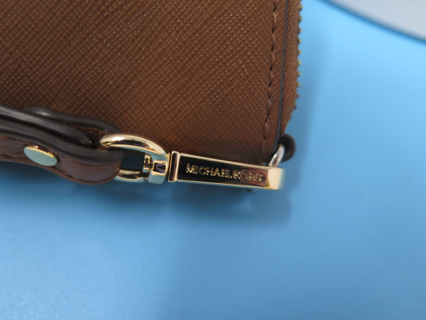 MICHAEL KORS JET SET PURSE-BROWN