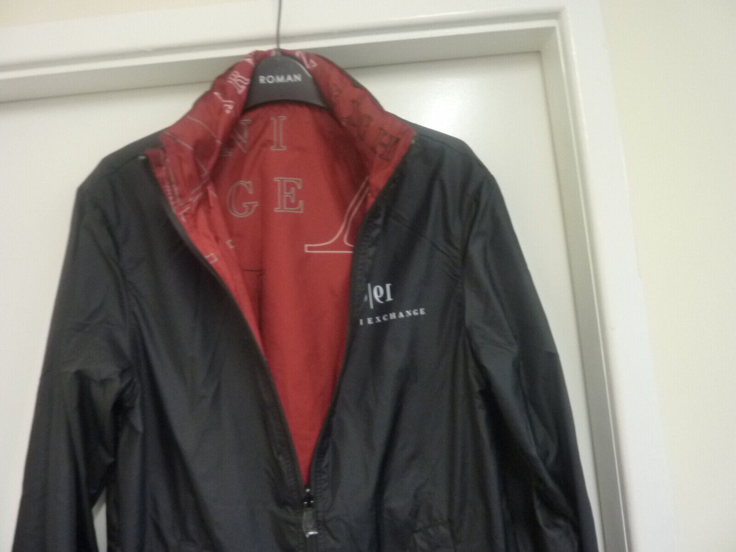 Armani Exchange Reversible Jacket red/black SIZE UKXS