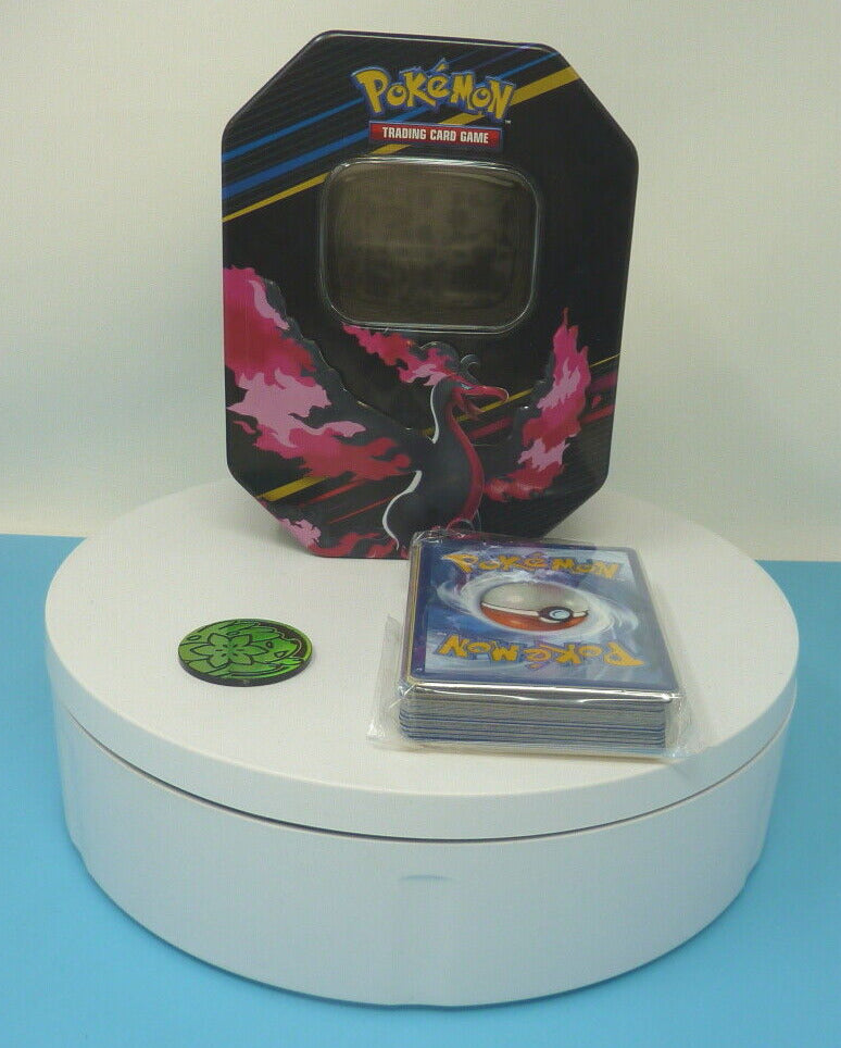 pokemon tin and cards