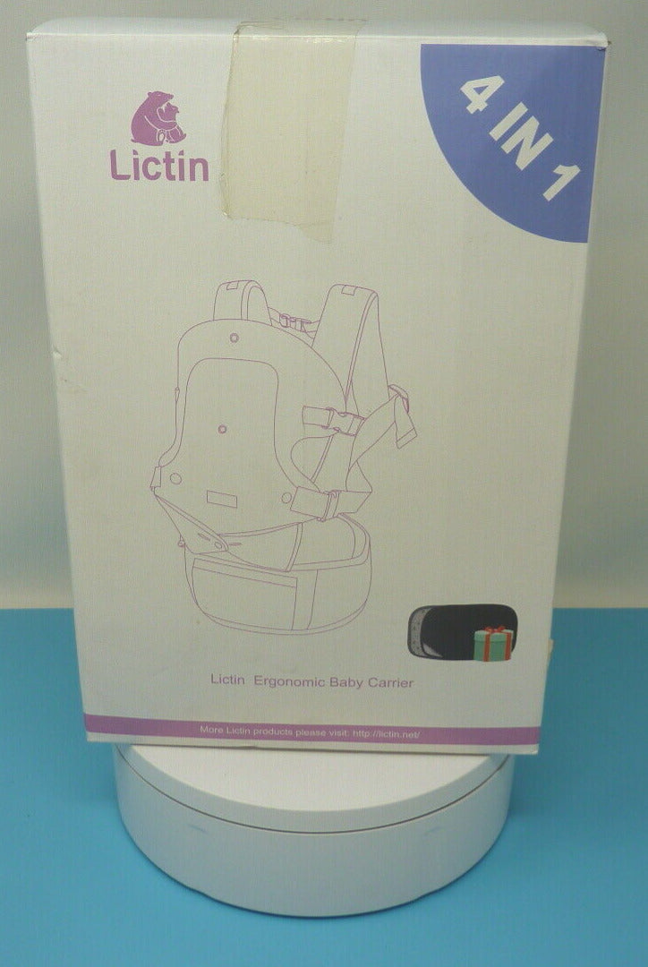 LICTIN ERGONOMIC BABY CARRIER 4 IN 1 BLACK