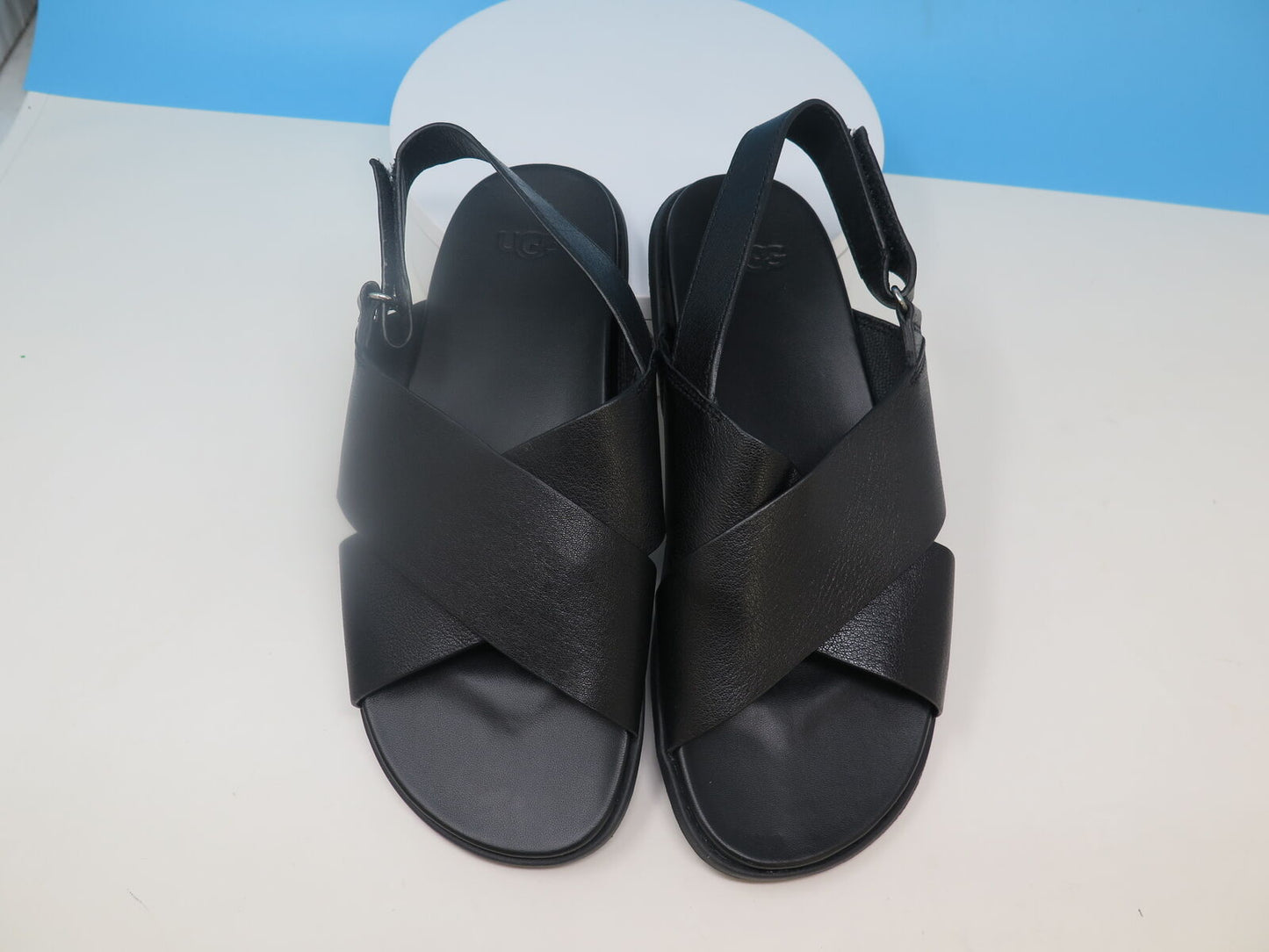 UGG WOMENS SOLIVAN SLINGBACK SANDAL-BLACK