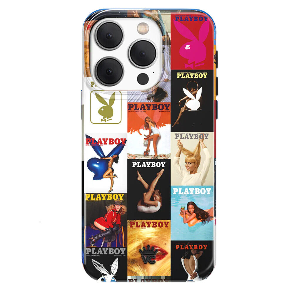 Playboy Centerfold iPhone Case 14 Pro Max & Magnetic Power Pack