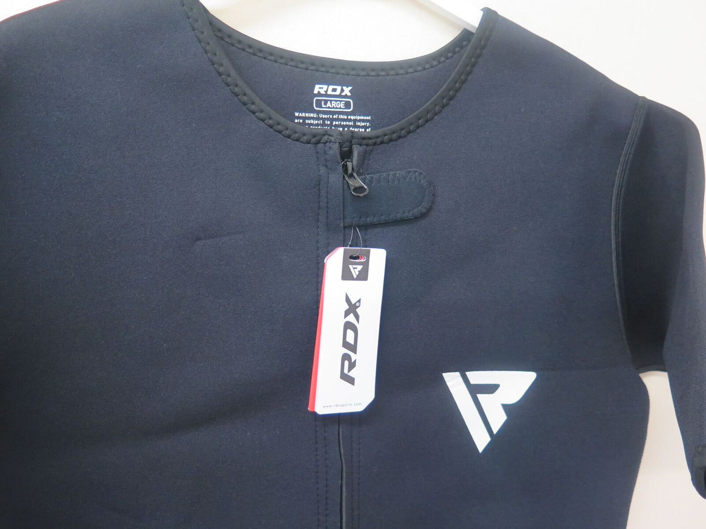 RDX SAUNA SUIT -BLACK-LARGE