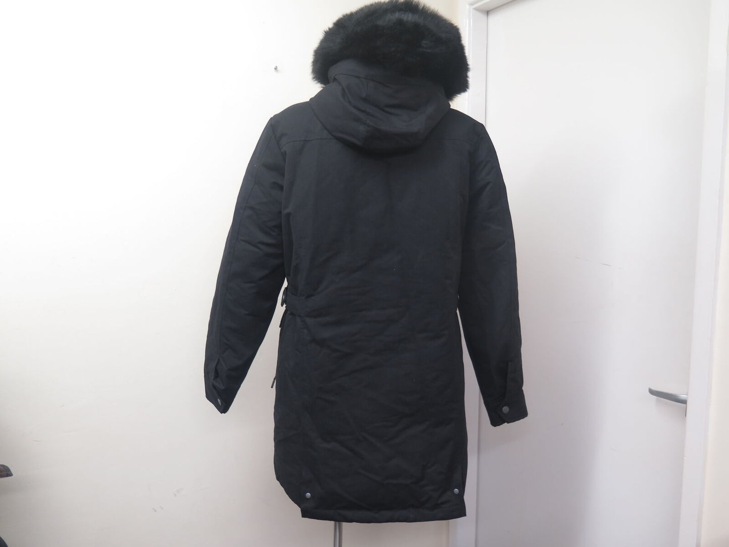 G.I.G.A DX WOMENS STRMIGA PARKA WITH FUR HOOD-BLACK-UK10