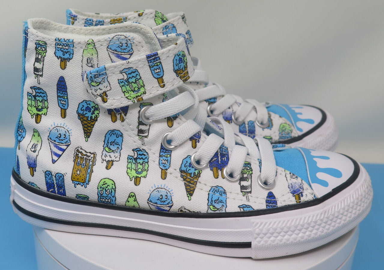 CONVERSE CHUCK TAYLOR-ICE CREAM HIGH TOPS-KIDS UK11
