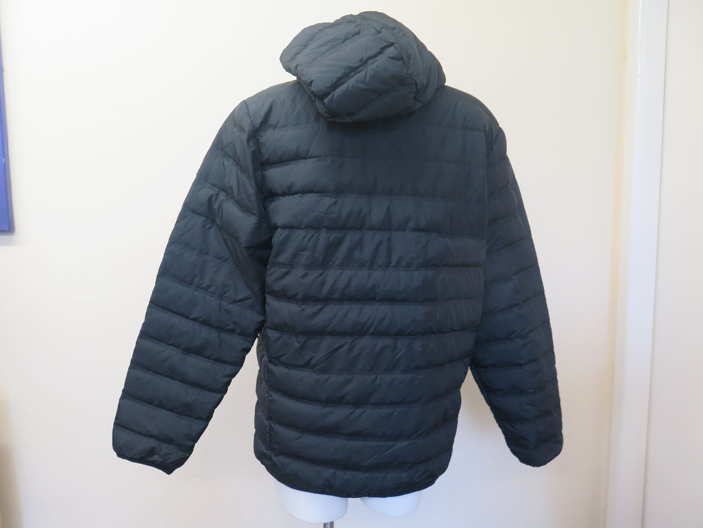 COLUMBIA LAKE 22 DOWN HOODED JACKET-BLACK-MEDIUM