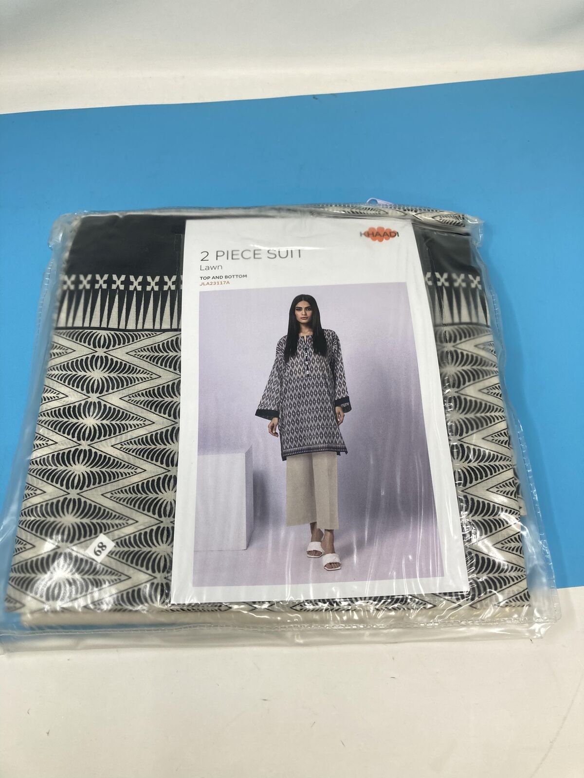Womans KHADDI 2 Piece Suit Lawn