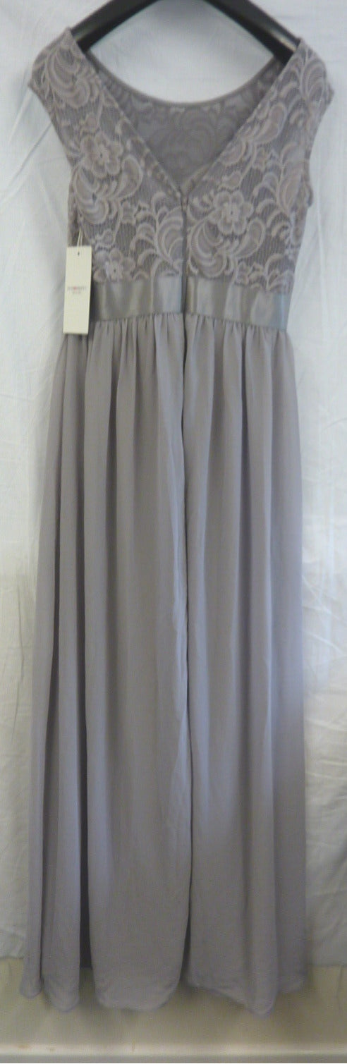 OCCASION/PROM DRESS SIZE UK12 GREY