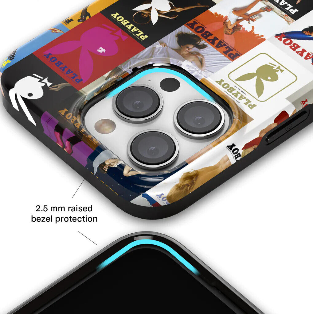 Playboy Centerfold iPhone Case 14 Pro Max & Magnetic Power Pack