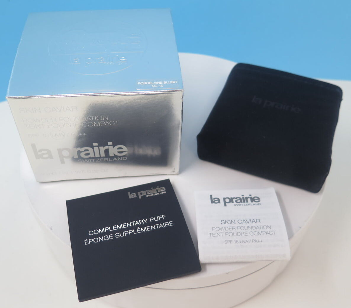 LA PRAIRIE SKIN CAVIAR POWDER FOUNDATION-NC-10 RRP£205