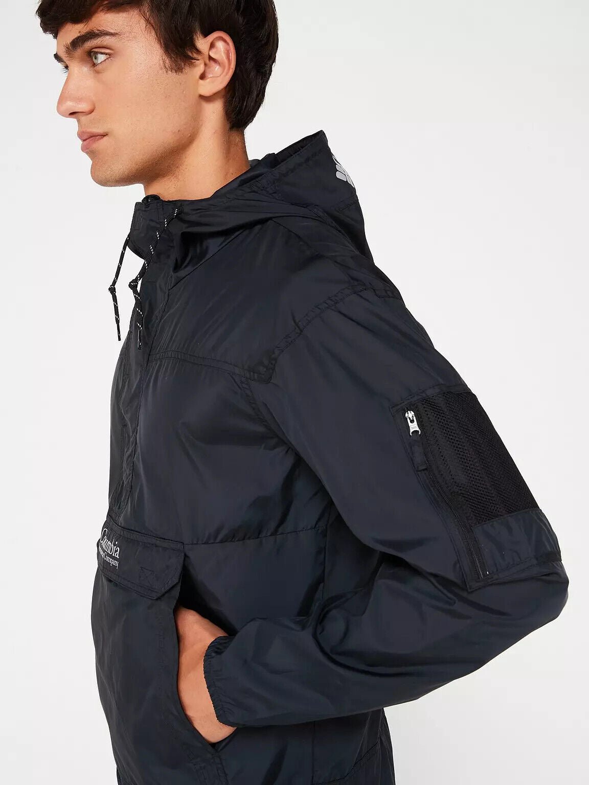 Columbia Men's Challenger Ii Windbreaker Jacket - Black