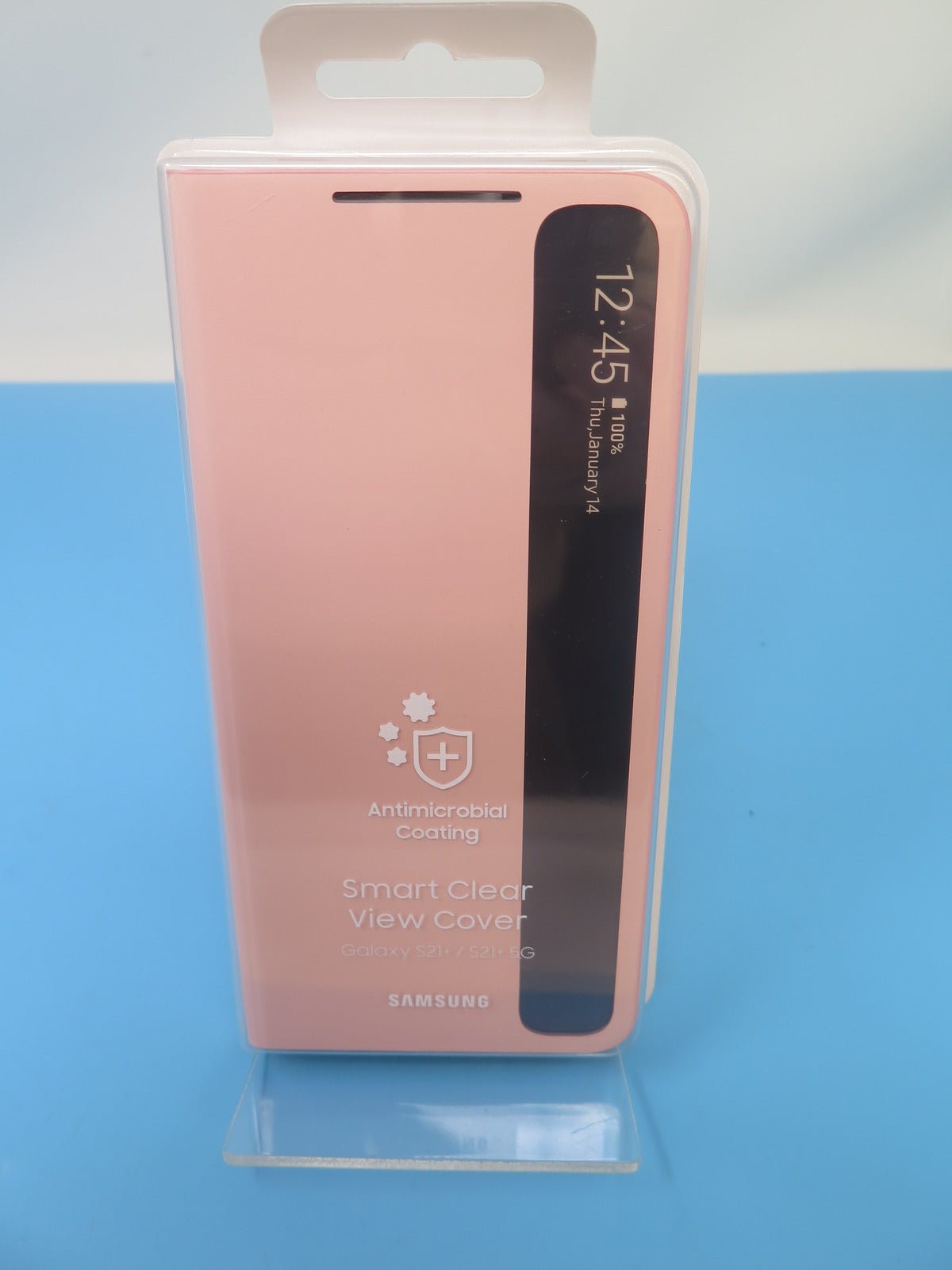 Samsung Galaxy S21+ 5G Clear View Cover Pink (EF-ZG996)