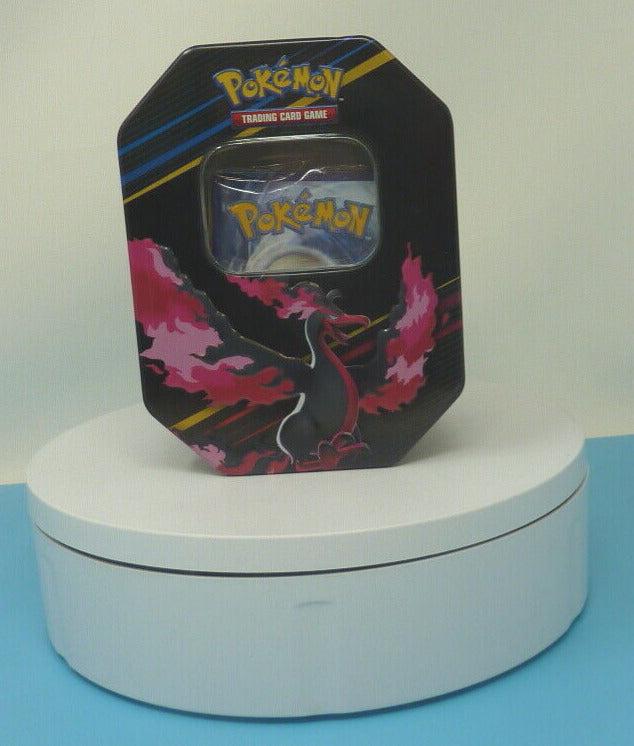 pokemon tin and cards
