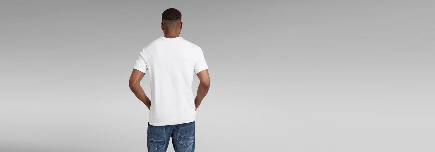 GSTAR RAW BUTTERFLY LOGO T-SHIRT XSMALL