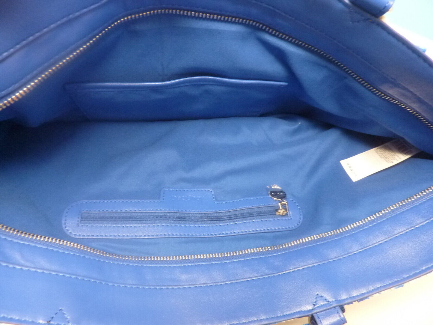 DESIGUAL BLUE WAVE PLEATED BAG