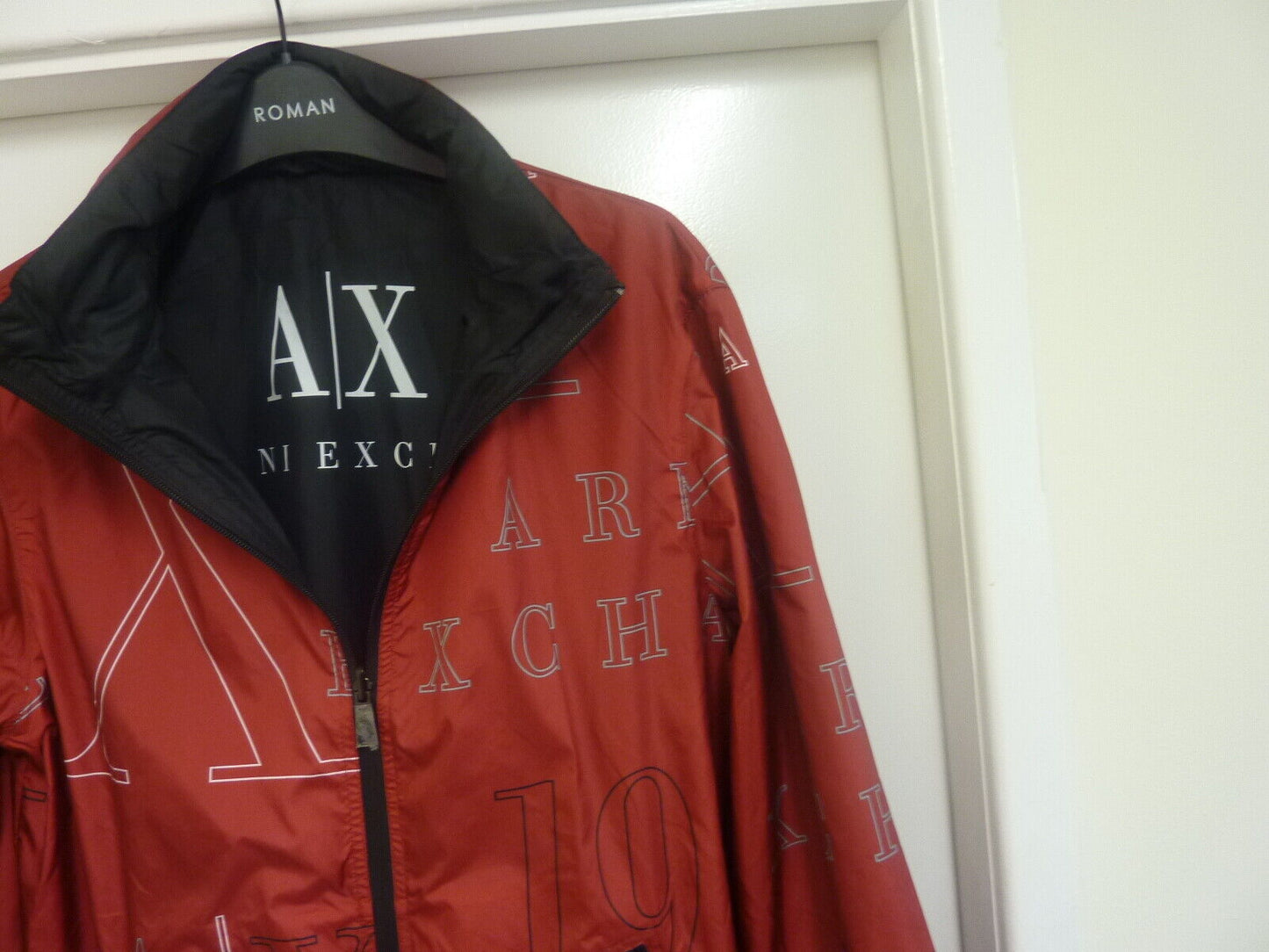 Armani Exchange Reversible Jacket red/black SIZE UKXS