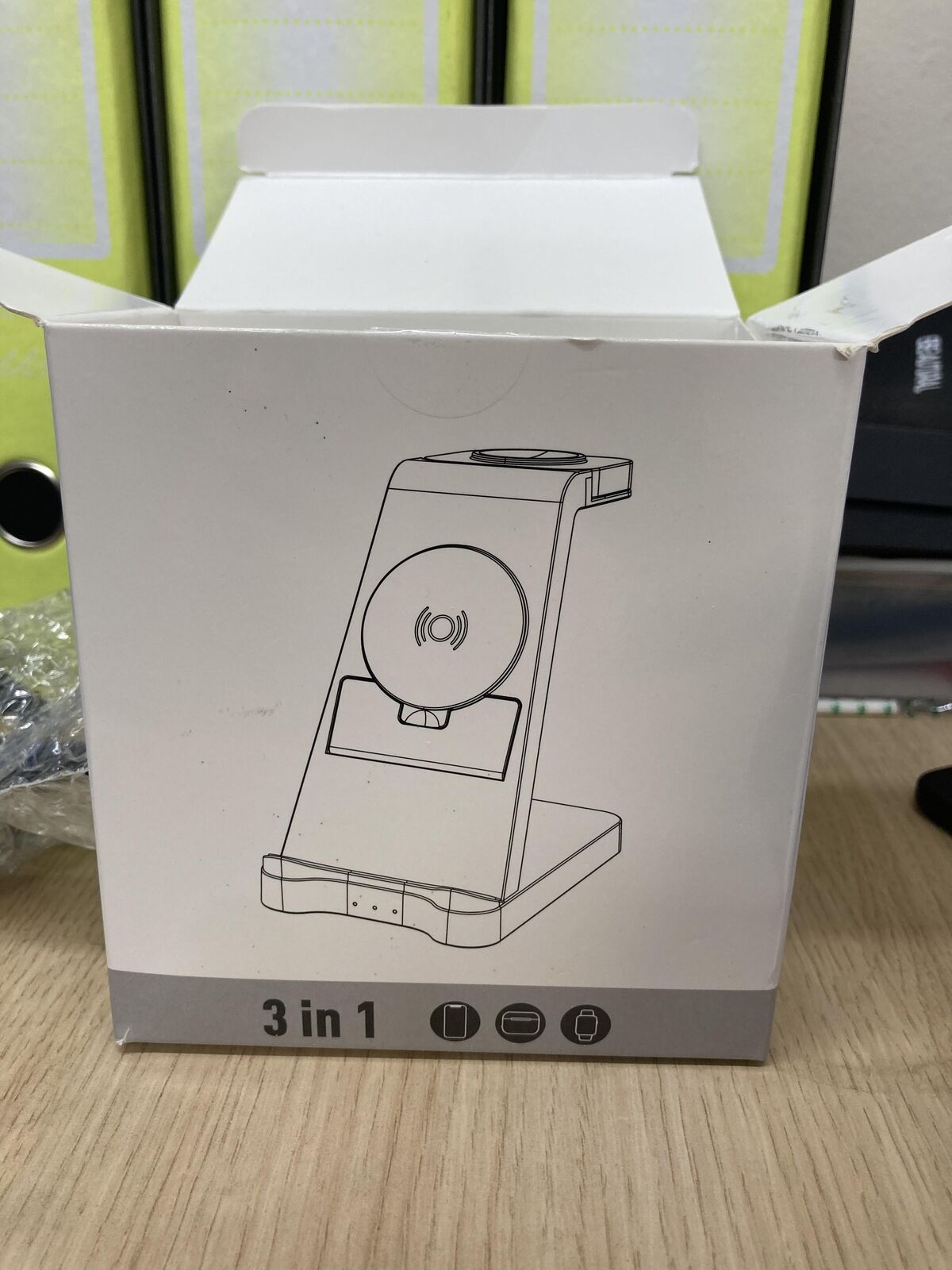 3 in 1 fast wireless charger, COMPATIBLE WITH APPLE