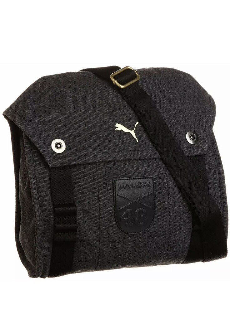 PUMA UNISEX JAMAICA48 SHOULDER/CROSSBODY BAG-DARK GREY