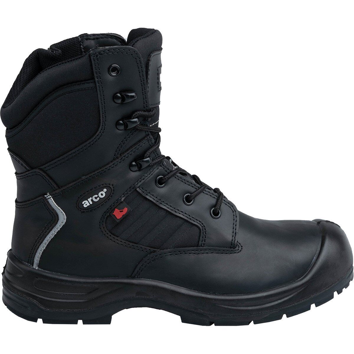 Arco ST202 Black High-Leg S3 Internal Met Guard Safety Boots 3 UK SIZE 8