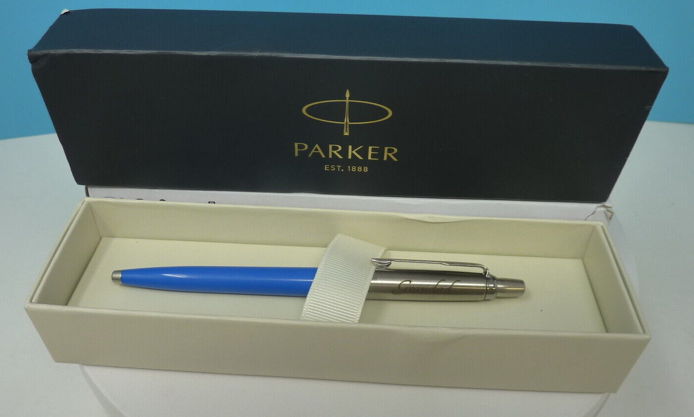 CUSTOMISED PARKER PEN-GRANDAD-BLUE
