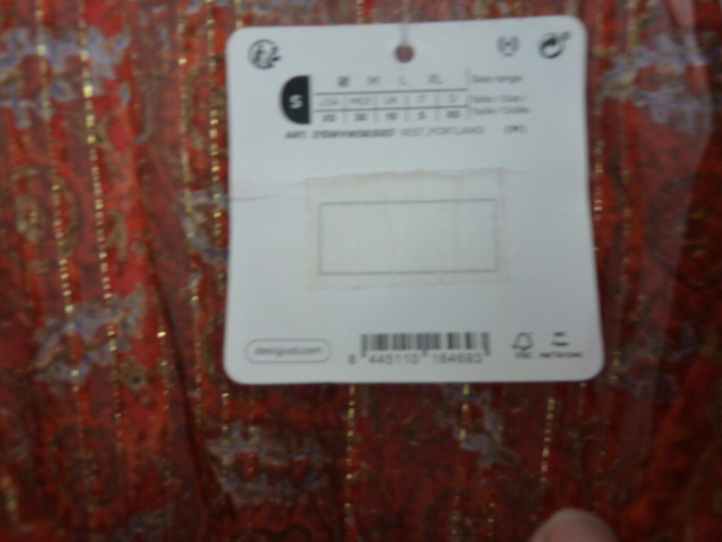 DESIGUAL DRESS SIZE SMALL