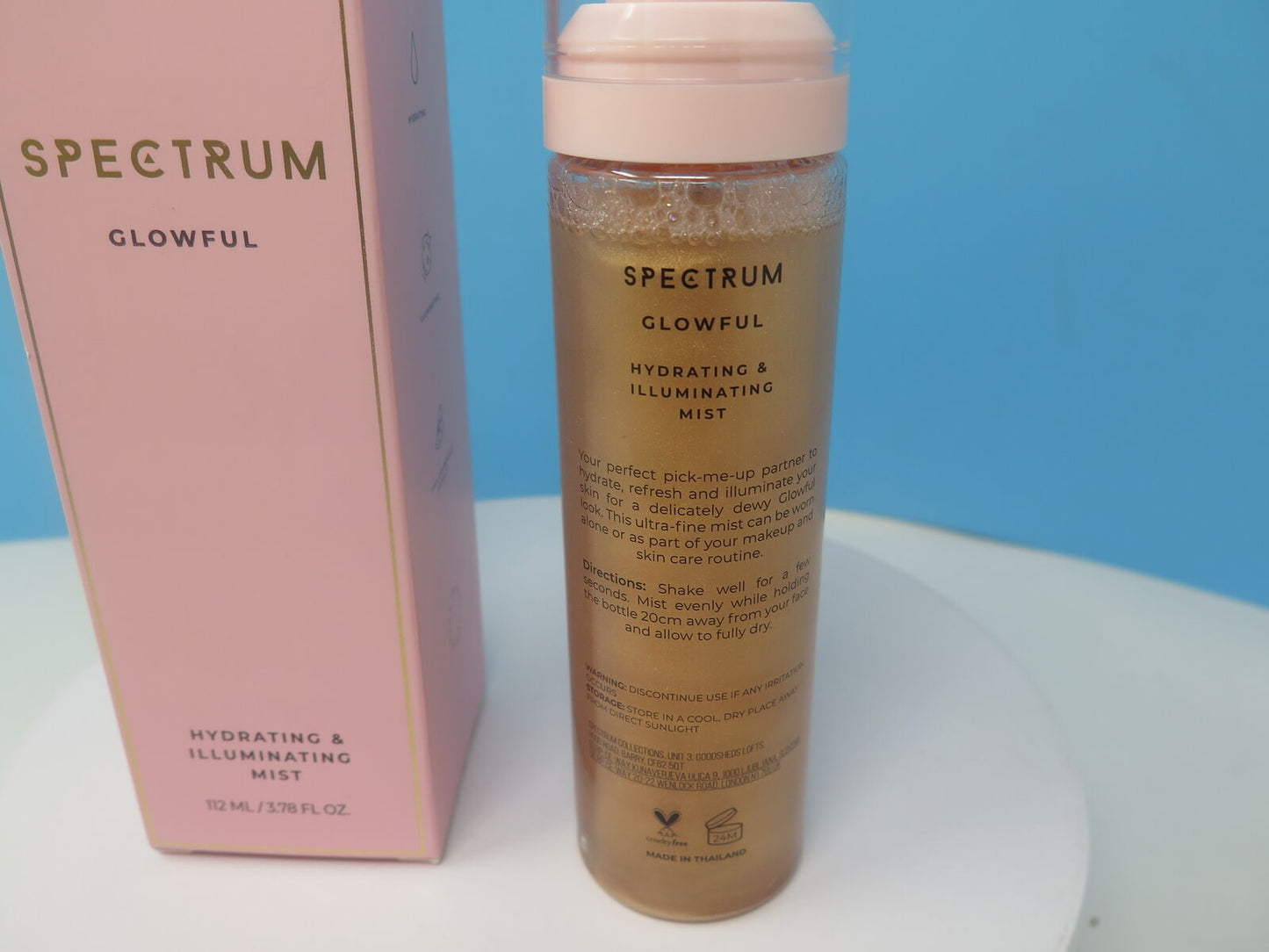 SPECTRUM GLOWFUL HYDRATING & ILLUMINATING MIST-112ML