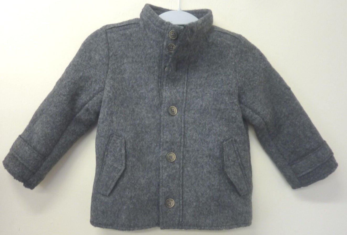 UNITED COLORS OF BENETTON BOYS COAT-3-4YRS-GREY
