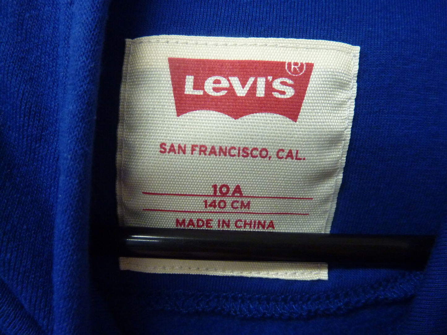 LEVIS-LVB BATWING FILL HOODIE-10A-SODALITE BLUE