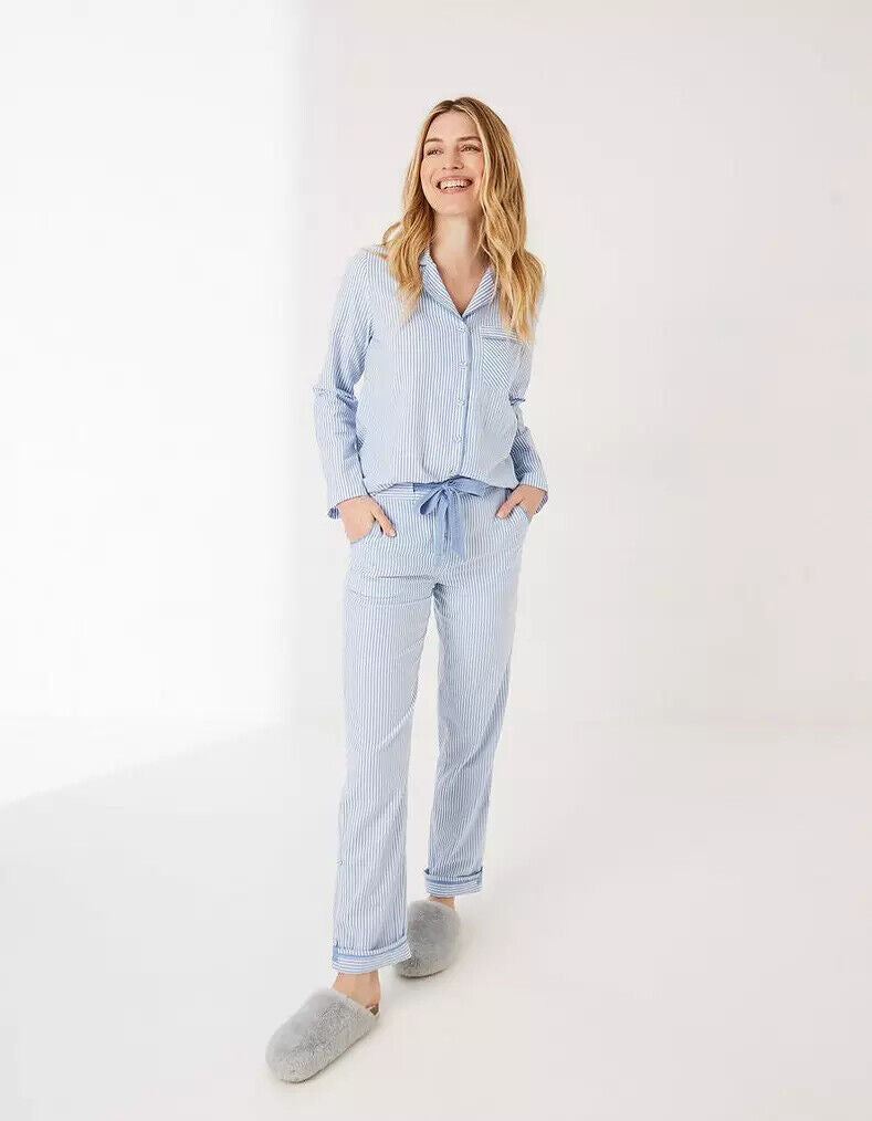 Fatface Joni Stripe Pyjama Set UK18