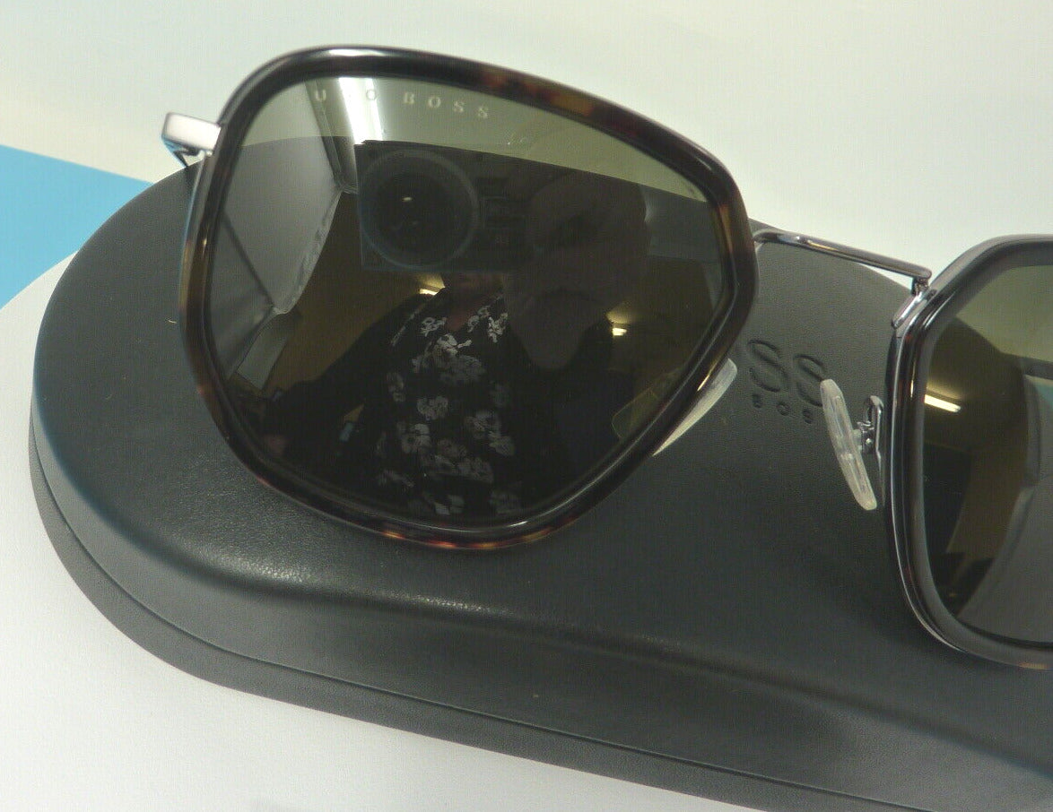 Hugo Boss Men's Boss 1029/F/S Sunglasses, Dark Havana, 55mm, 22mm