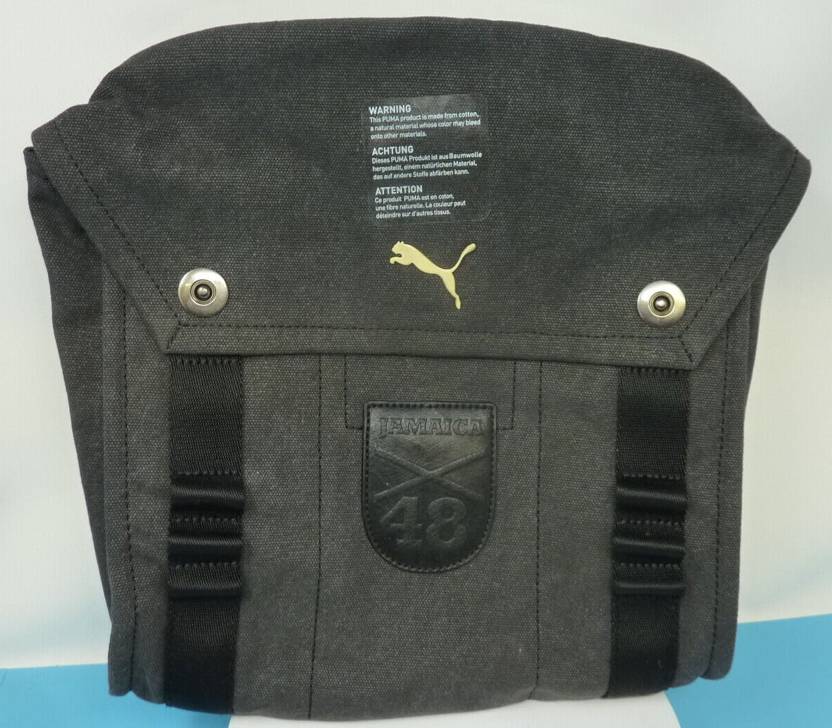 PUMA UNISEX JAMAICA48 SHOULDER/CROSSBODY BAG-DARK GREY