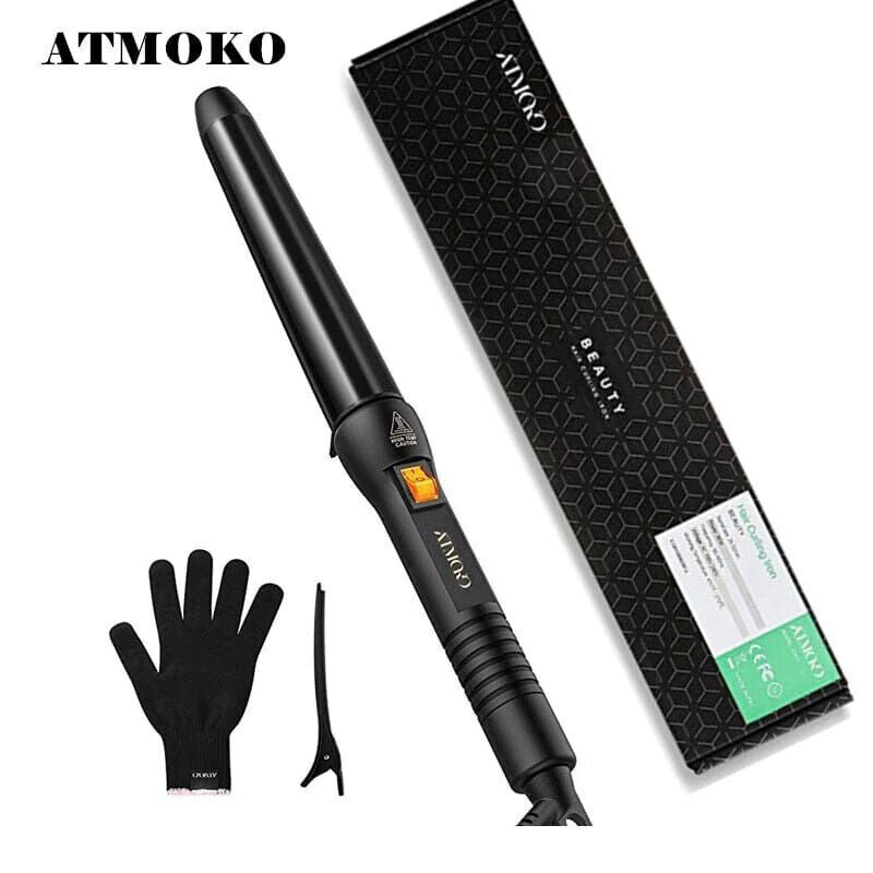 ATMOKO Hair Curling Iron Professional styling Wand 210℃ Constant Temperature