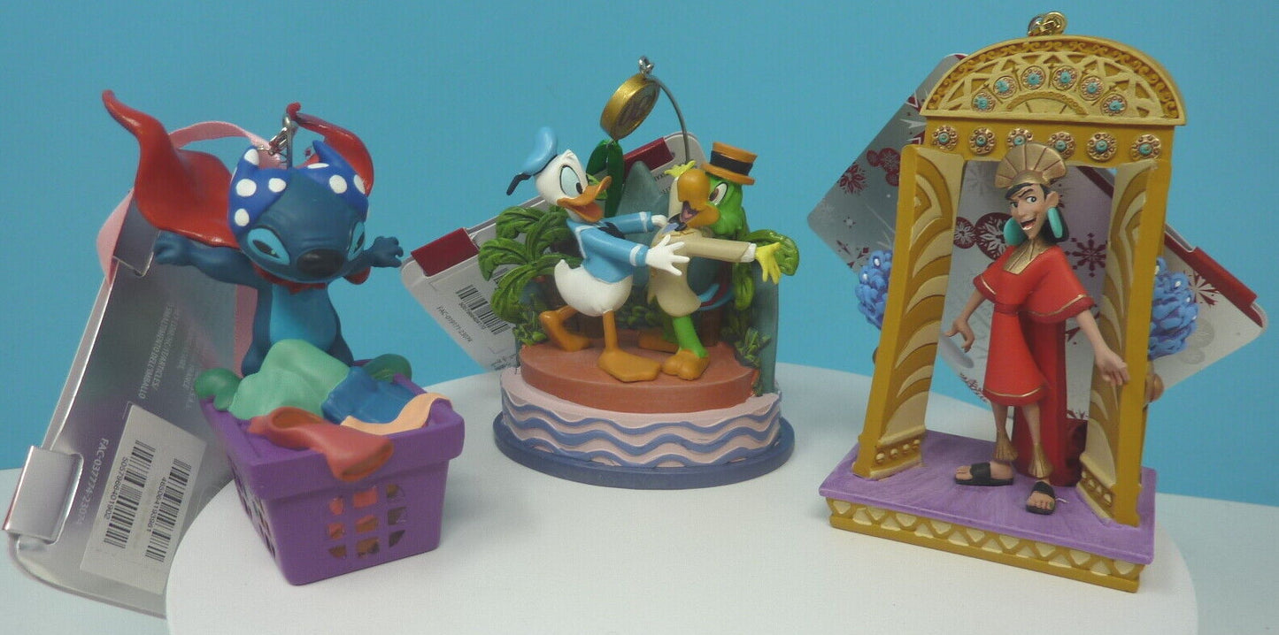 3 X DISNEY FIGURINES