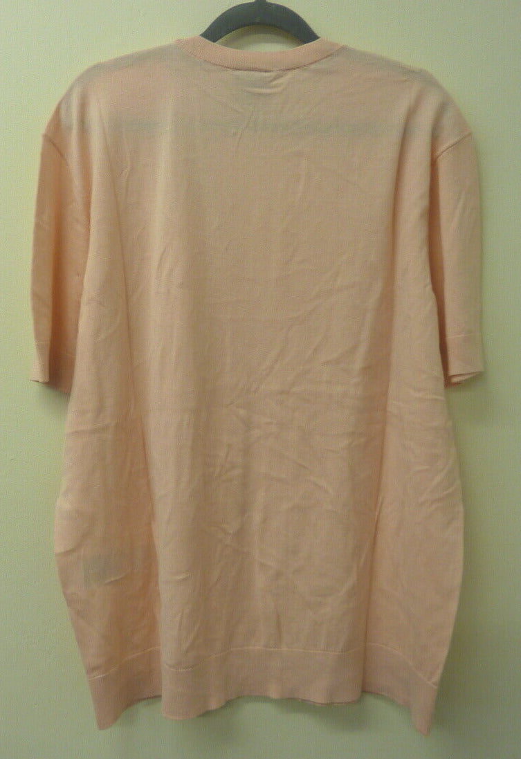 armani exchange short sleeve pullover-dusty pink-xl