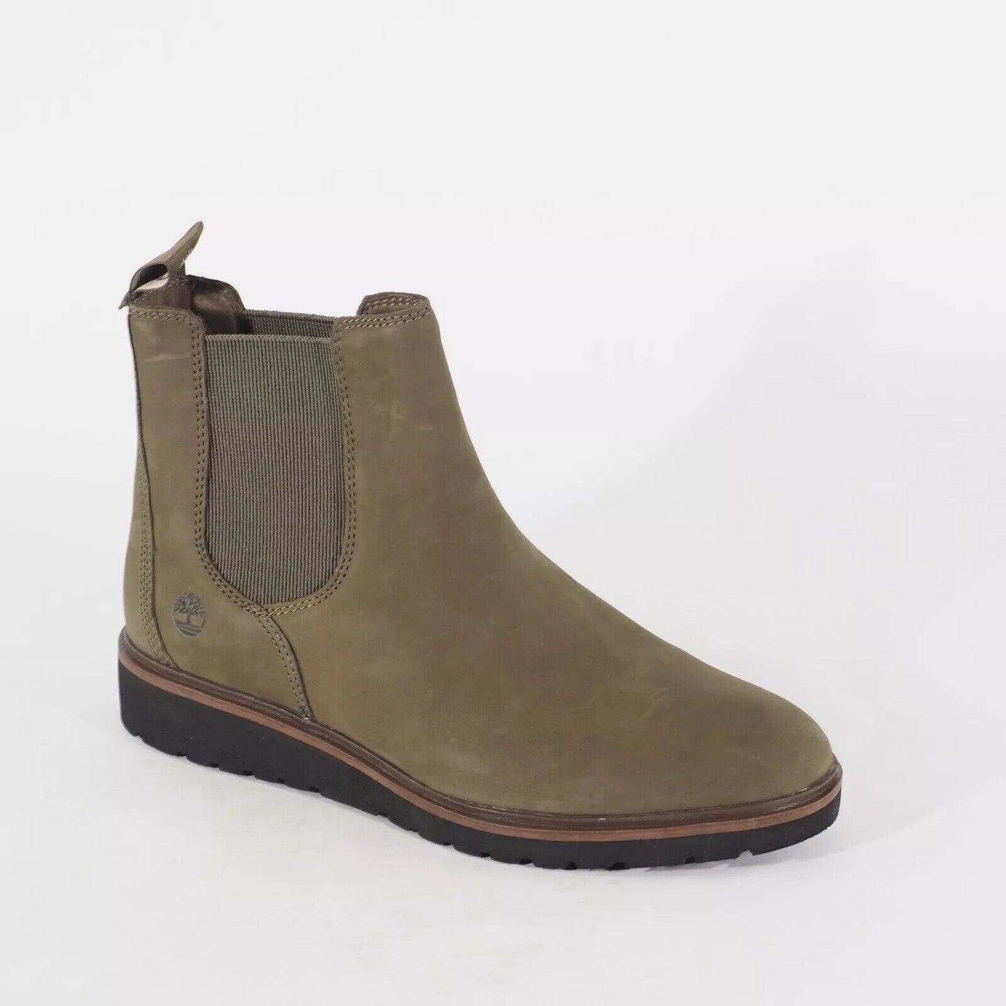 Womens Timberland Chelsea Dark Green Pull On Casual Walking Boots UK5