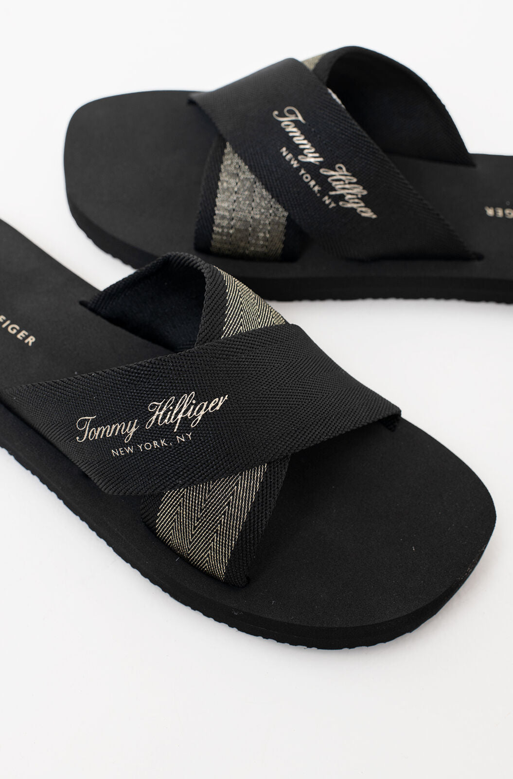 Tommy Hilfiger Flip-flops IM CROSS STRAP BEACH SANDAL UK6