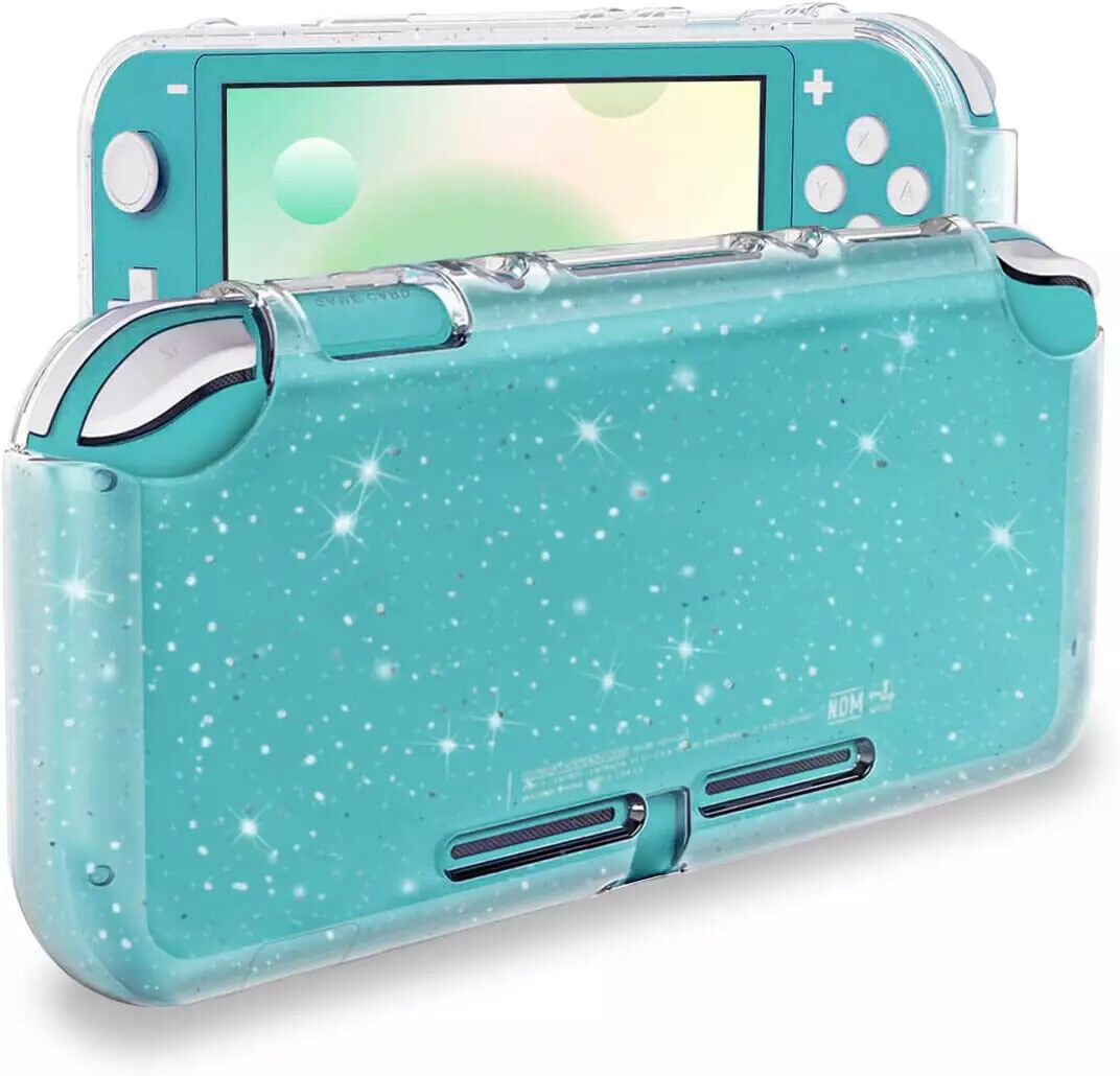 Protective Case Compatible with Switch Lite 2019 Clear Grip Cover Soft