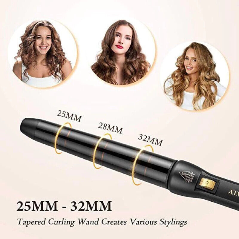 ATMOKO Hair Curling Iron Professional styling Wand 210℃ Constant Temperature