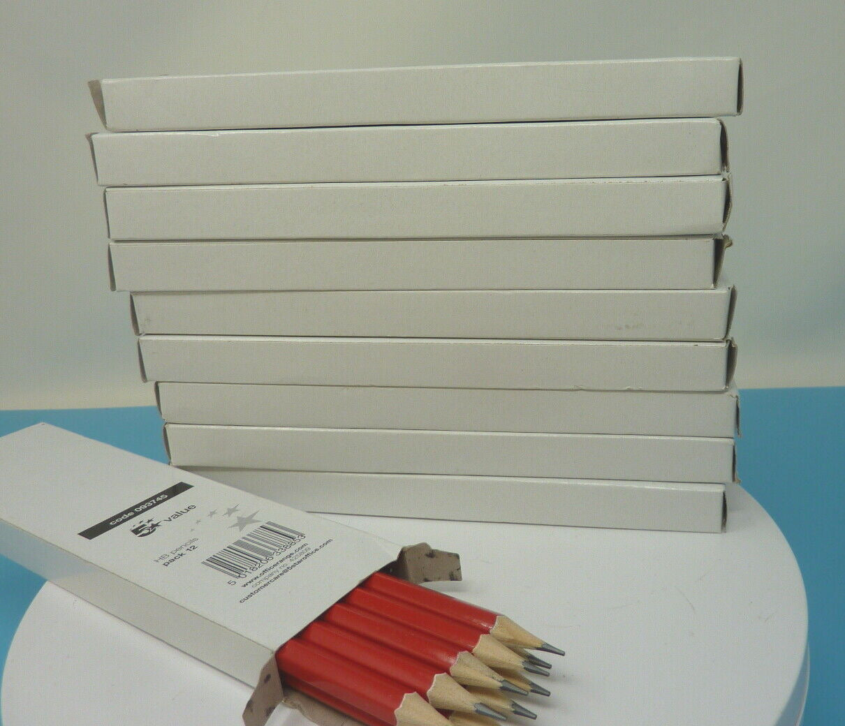 10 PACKS OF 12 HB PENCILS