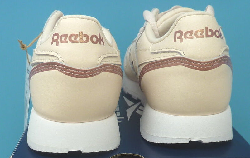 WOMENS REEBOK CLASSICS-LIGHT PINK BLUSH-UK2.5/EU35