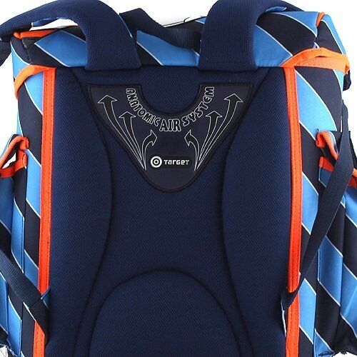 Goal School briefcase set Goal blue stripes