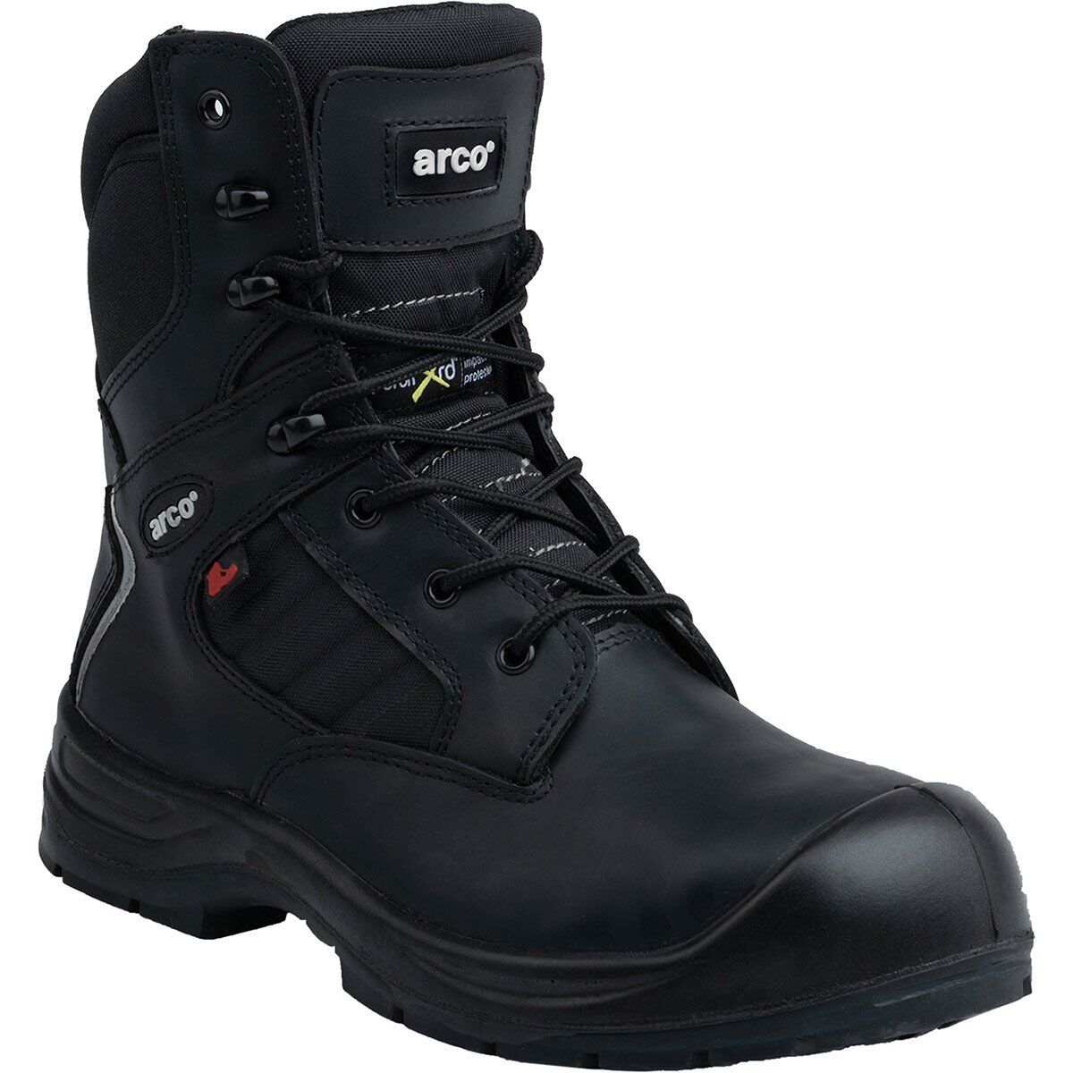 Arco ST202 Black High-Leg S3 Internal Met Guard Safety Boots 3 UK SIZE 8