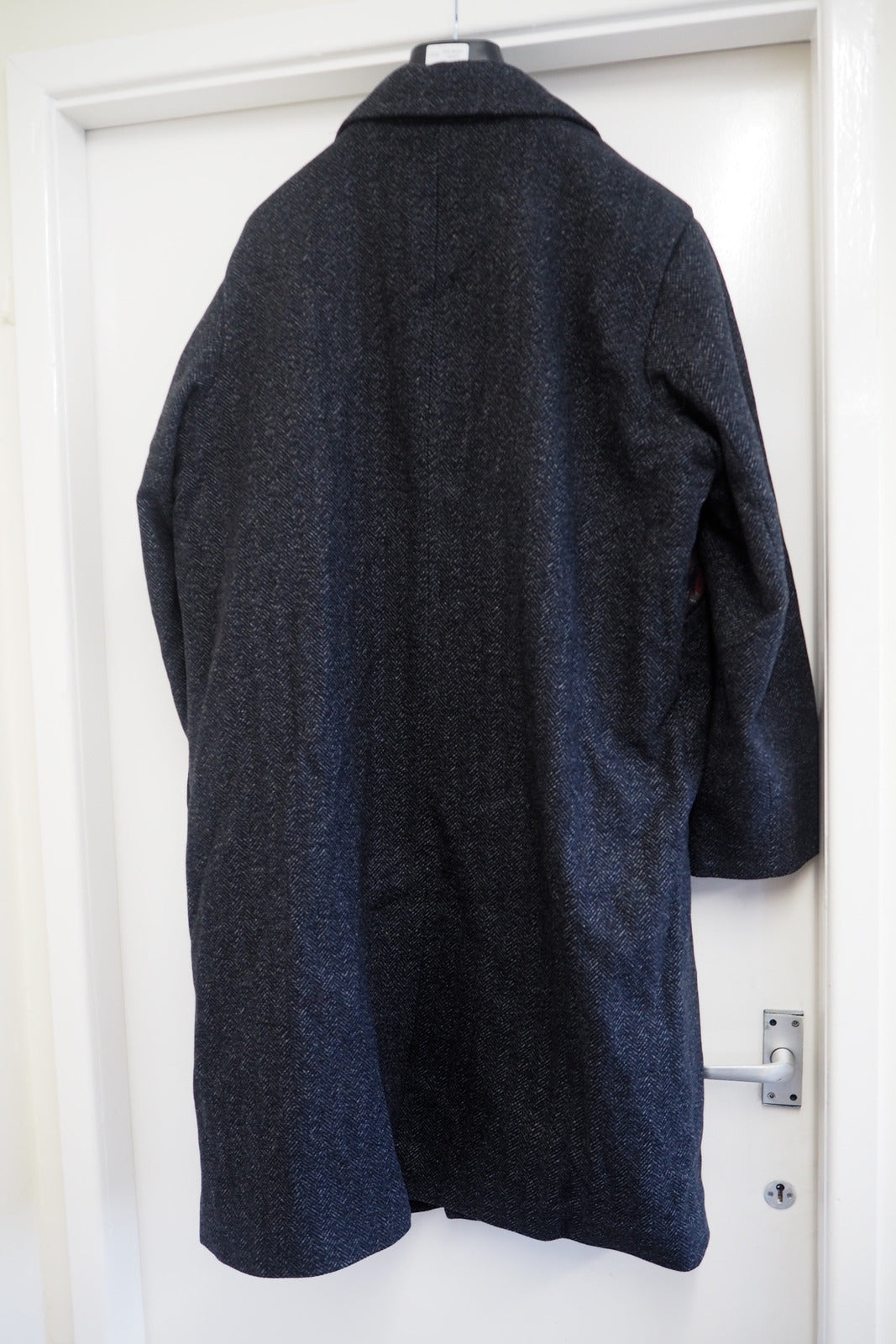 Desigual Tomichi Smart Coat with Oriental Brocade Patches SIZE 16