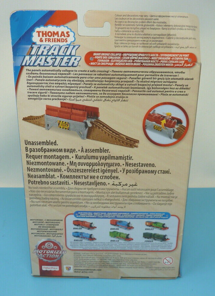 THOMAS & FRIENDS TRACKMASTER -BRAVE BRIDGE COLLAPSE