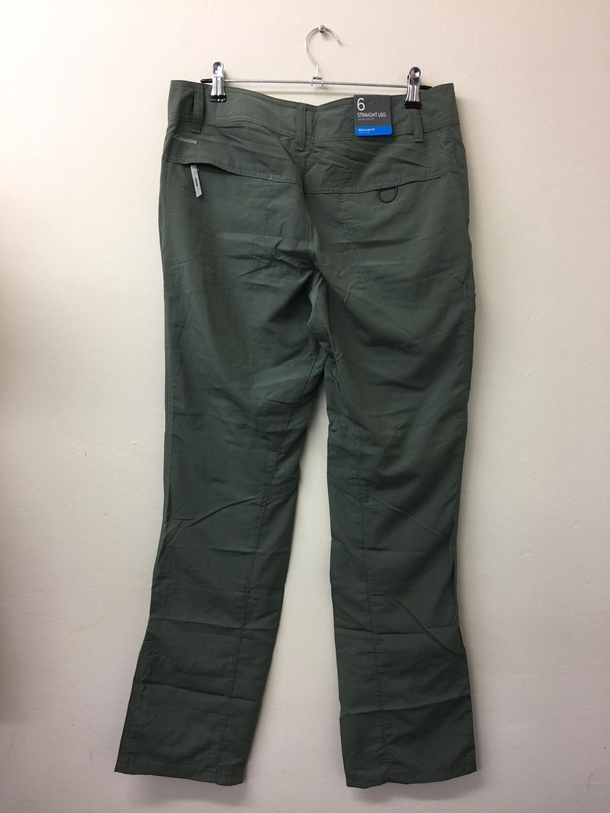 Columbia Silver Ridge Pants Green Womans UK Size 6 Regular