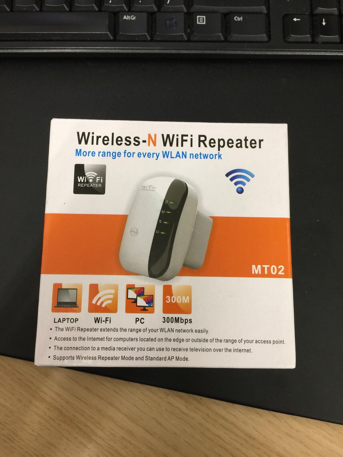 Seaidea WiFi Repeater Amplifier Long Range Extender Wireless