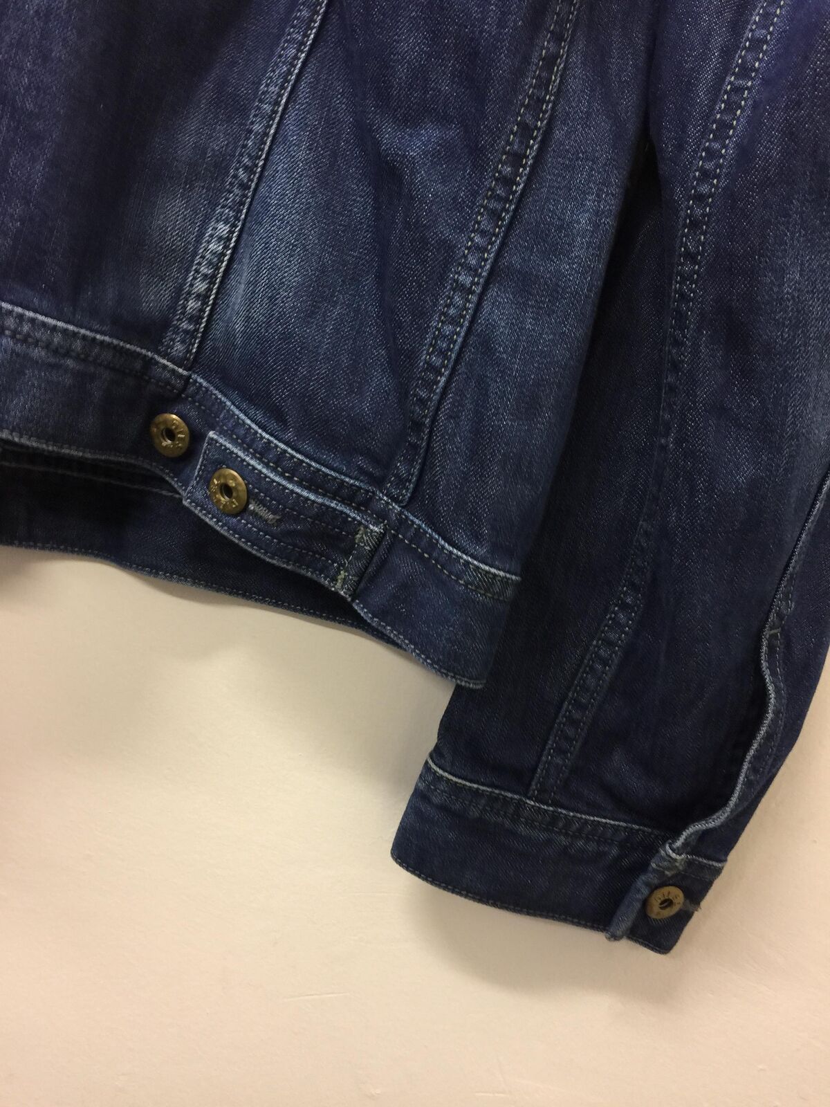 Diesel - Slim Fit Denim Jeans Jacket Vintage Blue XXL