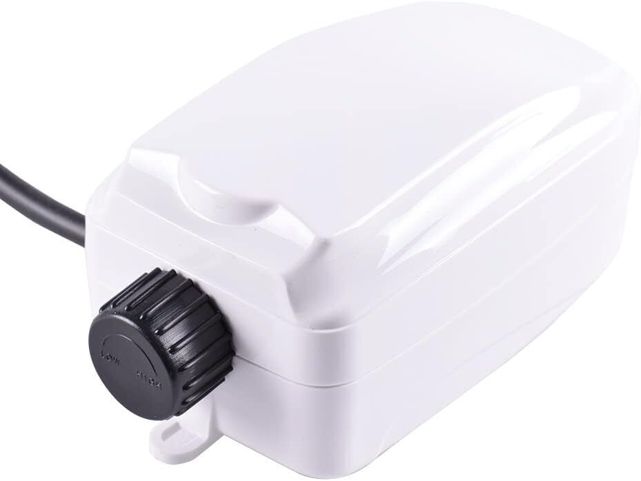 AllPondSolutions Aquarium Air Pump Fish Tanks 90 to 700 Litres