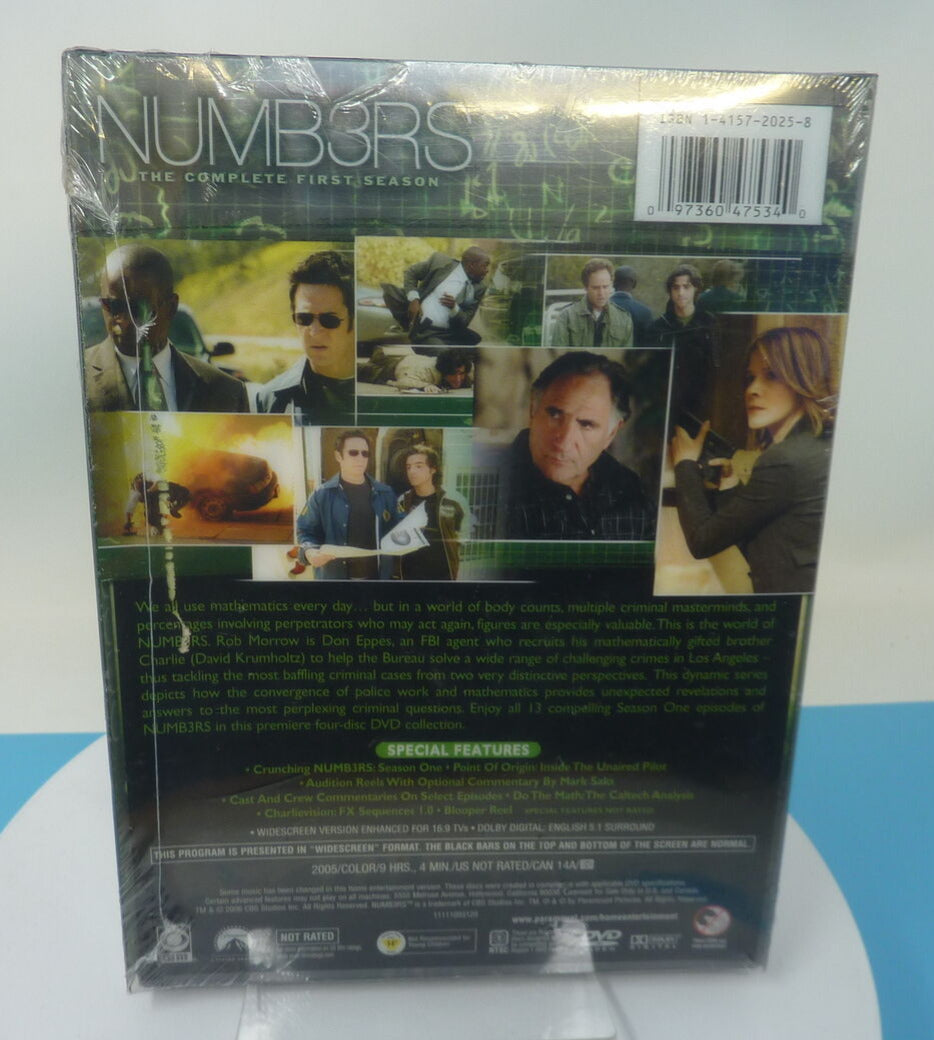NUMB3RS-THE COMPLETE FIRST SEASON-DVD