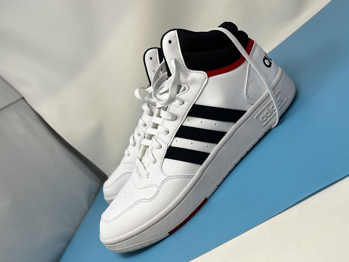 ADIDAS HOOPS 3.0 MID CLASSIC VINTAGE SHOES UK 11